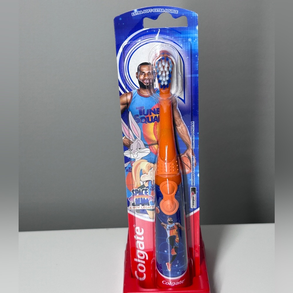 Colgate space jam battery toothbrush
